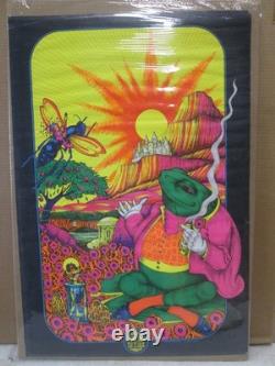 Time out in time black light vintage Poster 1970 toad Saladin 22726