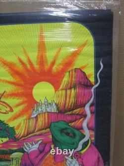 Time out in time black light vintage Poster 1970 toad Saladin 22726