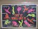 Try It! You'll Like It Like It Vintage Poster 1970's Black Light Positions 20268