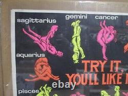 Try it! You'll like it like it Vintage Poster 1970's black light positions 20268