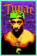 Tupac 2pac Poster 90s Hip Hop Rapper Trippy Psychedelic Blacklight Decor