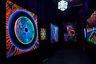 Uv Backdrop Visionary Psychedelic Alien Blacklight Art Tapestry Festival Banner
