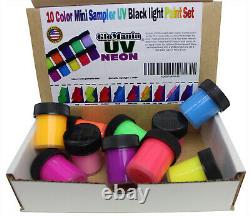 UV Black light Neon Fluorescent Glow in the Dark Rave Party Poster Acrylic Paint