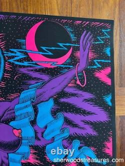 Uncommon Classic 1973 MOON PRINCESS Black Light Poster Headshop Psych POSTER