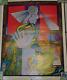 Vintage 1967 Blacklight Poster Zodiac Virgo Astrology Funky Features Abstract