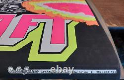 VINTAGE 1973 SHAFT BLACKLIGHT POSTER 22x34.5