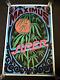 Vintage 1973 Weed Leaf Maximus Blacklight Poster Hippie Headshop Weed Culture