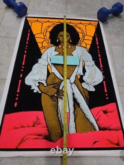 VINTAGE 1976 MIDNIGHT VENUS BLACKLIGHT POSTER NEW RARE 23x35
