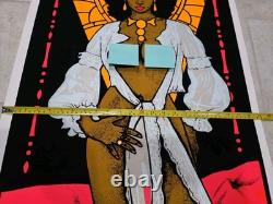 VINTAGE 1976 MIDNIGHT VENUS BLACKLIGHT POSTER NEW RARE 23x35