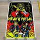 Vintage 1983 Heavy Metal 2 Ii Blacklight Poster Scorpio #1659 23x35 P45