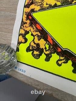 VINTAGE 1983 HEAVY METAL 2 II BLACKLIGHT POSTER SCORPIO #1659 23x35 P8