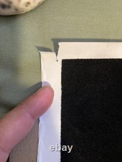 VINTAGE 1984 SKULL RIDER #181 BLACK LIGHT VELVET POSTER 23X 35 Easy Rider BL01