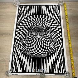 VINTAGE 1995 UFO #183 BLACKLIGHT POSTER 23x36 FUNKY P18