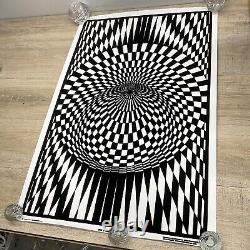 VINTAGE 1995 UFO #183 BLACKLIGHT POSTER 23x36 FUNKY P18