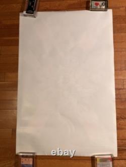 VINTAGE 1997 Marvel X-Men Wolverine Gambit Bishop Black Light Poster Felt Funky