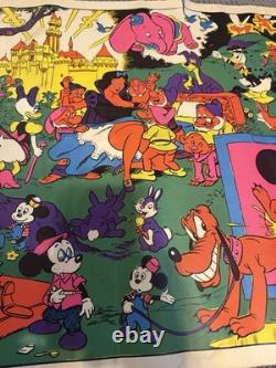VINTAGE'70's DISNEY After Dark WALLY WOOD Orgy BLACKLIGHT Poster READ! 