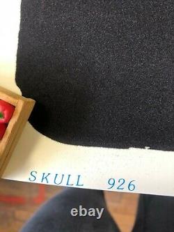VINTAGE BLACKLIGHT POSTER #926 Skull 1976 Funky Enterprises RARE Horror Misfits