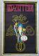 Vintage Blacklight Poster Led Zeppelin Zoso #836 1992 Myth Gem Ltd Winterland