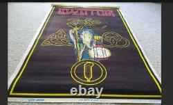 VINTAGE BLACKLIGHT POSTER Led Zeppelin Zoso #836 1992 Myth Gem LTD Winterland