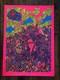 Vintage Black Light Poster Sweet Cream Ladies 1969 Nos Psychedelic Pinup Collage