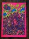 Vintage Black Light Poster Sweet Cream Ladies 1969 Nos Psychedelic Pinup Collage