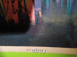 (VINTAGE)Black Light Poster-High Ryder-Rare Dargis USA
