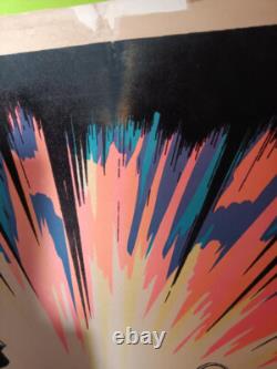 (VINTAGE)Black Light Poster-High Ryder-Rare Dargis USA