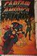 Vintage Captain America And Falcon Marvel Third Eye Black Light Poster Te4015