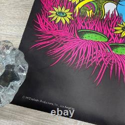 VINTAGE NOS Little Opium Annie 1972 Original Black Light Poster 22.5 x 35 P29
