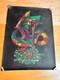 Vtg 1970s Dragon Black Light Poster Psychedelic Mc Escher 29x22