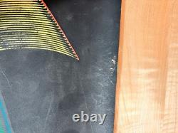 VTG 1970s Dragon Black light Poster Psychedelic MC Escher 29x22