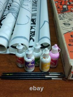 VTG 1971 Psychedelic Posters Art For Children Ultra Rare Hippie Rainbow Crafts