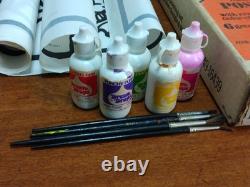 VTG 1971 Psychedelic Posters Art For Children Ultra Rare Hippie Rainbow Crafts