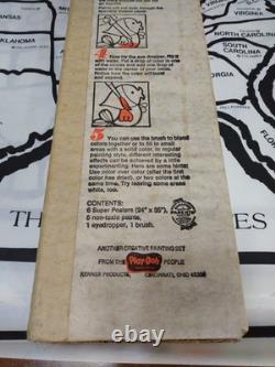 VTG 1971 Psychedelic Posters Art For Children Ultra Rare Hippie Rainbow Crafts