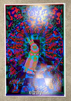 VTG'67 White Rabbit Overprint Poster Joseph McHugh East Totem West Orbit RARE