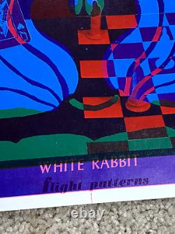 VTG'67 White Rabbit Overprint Poster Joseph McHugh East Totem West Orbit RARE