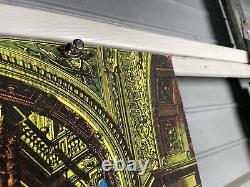 VTG Black Light Poster The Palace Rare Hole In The Wall Silkscreen 60s Headshop