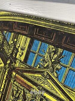 VTG Black Light Poster The Palace Rare Hole In The Wall Silkscreen 60s Headshop