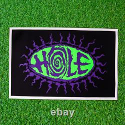 VTG Hole Poster Courtney Love 1995 Original Winterland Blacklight Flocked NOS