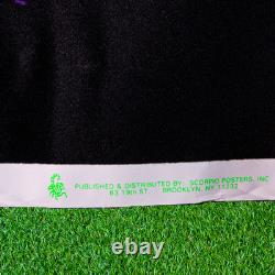 VTG Hole Poster Courtney Love 1995 Original Winterland Blacklight Flocked NOS