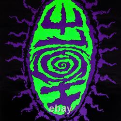 VTG Hole Poster Courtney Love 1995 Original Winterland Blacklight Flocked NOS