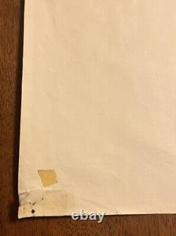 VTG ORIGINAL 1976 Building A Rainbow Blacklight Poster Studio One Robert Putz