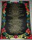 Vtg. Pro Arts 1972 The Note Signed The Moon Black Light Poster 20 X 28