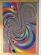 Vtg Poster Psychedelic Aquaduct By Dave Kilman 90s Trippy Black Light Rare Read