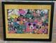 Vtg Wally Wood Disney Orgy Paradoy Blacklight Poster 1967 15x12 N. O. S Framed