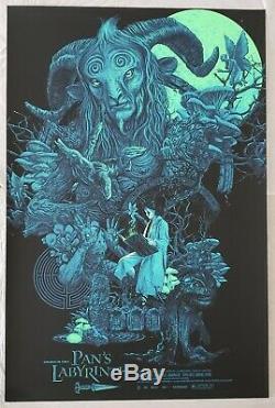 Vance Kelly El Fauno Pans Labyrinth Art Print Black Light Poster HCG Mondo
