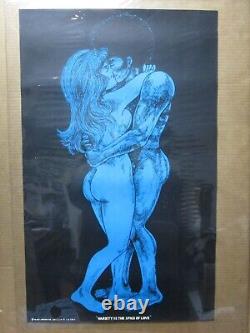 Variety is the spice of life Vintage black light Poster 1970's romance 19607
