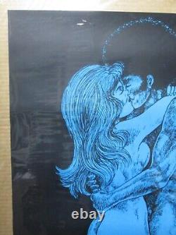 Variety is the spice of life Vintage black light Poster 1970's romance 19607
