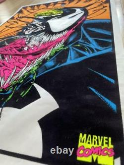 Venom Poster Vintage Glowing With Black Light