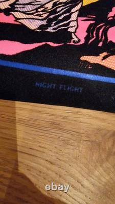 Very Rare Black Light Poster! Night Flight #351 Dracula, Christopher Lee